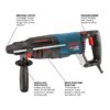 Bosch GBH2-28L 1-1/8″ SDS-plus Bulldog Xtreme Max Rotary Hammer