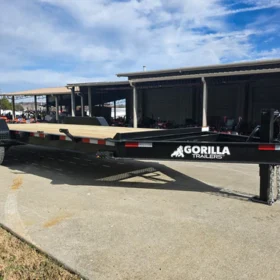 Flat Deck Equipment Trailer Tandem Axle